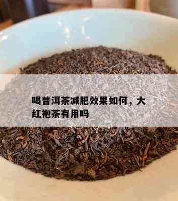 喝普洱茶减肥效果如何，大红袍茶有用吗