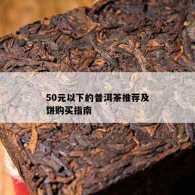 50元以下的普洱茶推荐及饼购买指南