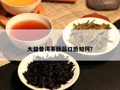 大益普洱茶醇品口感如何？