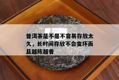 普洱茶是不是不容易存放太久，长时间存放不会变坏而且越陈越香