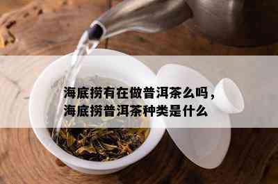 海底捞有在做普洱茶么吗，海底捞普洱茶种类是什么