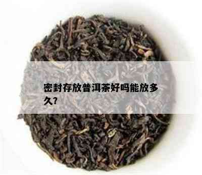 密封存放普洱茶好吗能放多久？