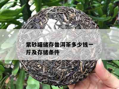 紫砂罐储存普洱茶多少钱一斤及存储条件