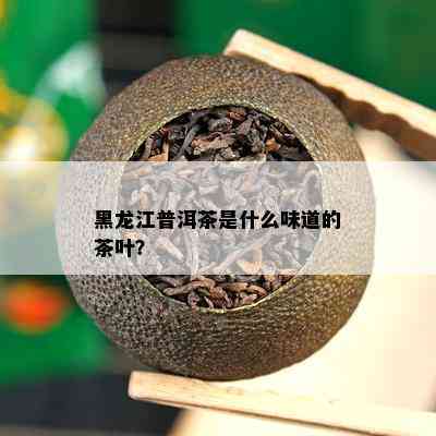 黑龙江普洱茶是什么味道的茶叶？