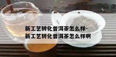 新工艺转化普洱茶怎么样-新工艺转化普洱茶怎么样啊