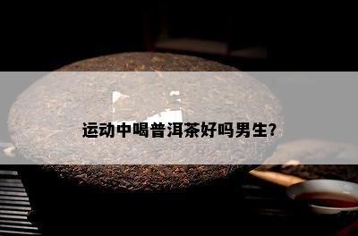 运动中喝普洱茶好吗男生？