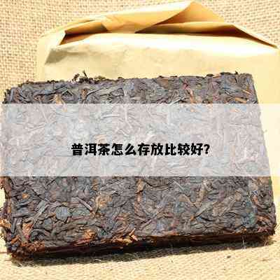 普洱茶怎么存放比较好？