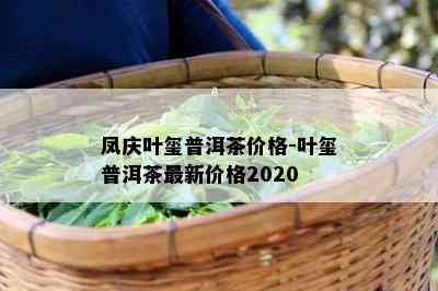 凤庆叶玺普洱茶价格-叶玺普洱茶最新价格2020