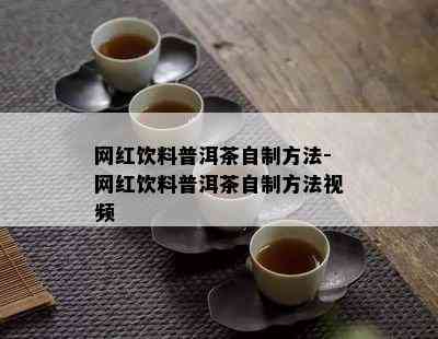 网红饮料普洱茶自制方法-网红饮料普洱茶自制方法视频