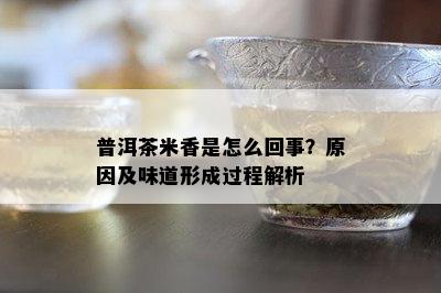 普洱茶米香是怎么回事？原因及味道形成过程解析