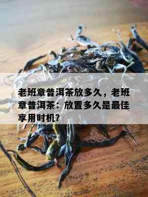 老班章普洱茶放多久，老班章普洱茶：放置多久是更佳享用时机？