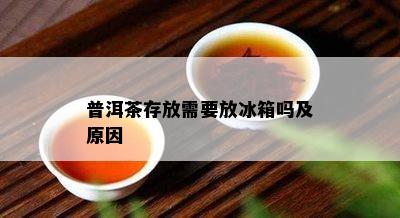 普洱茶存放需要放冰箱吗及原因