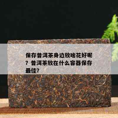 保存普洱茶身边放啥花好呢？普洱茶放在什么容器保存更佳？