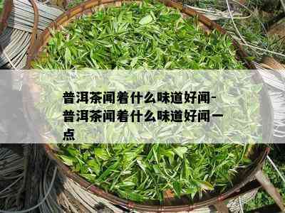 普洱茶闻着什么味道好闻-普洱茶闻着什么味道好闻一点