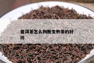 普洱茶怎么判断生熟茶的好坏