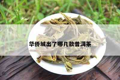 华侨城出了哪几款普洱茶