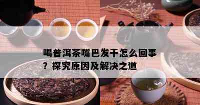 喝普洱茶嘴巴发干怎么回事？探究原因及解决之道