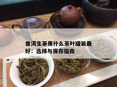 普洱生茶用什么茶叶罐装更好：选择与保存指南