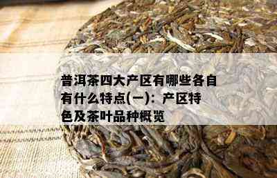 普洱茶四大产区有哪些各自有什么特点(一)：产区特色及茶叶品种概览