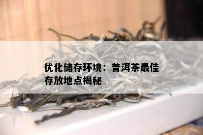 优化储存环境：普洱茶更佳存放地点揭秘