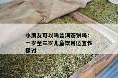 小朋友可以喝普洱茶饼吗：一岁至三岁儿童饮用适宜性探讨