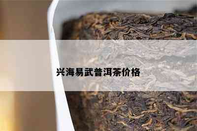 兴海易武普洱茶价格