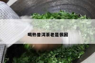 喝熟普洱茶老是很困