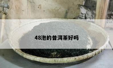 48泡的普洱茶好吗