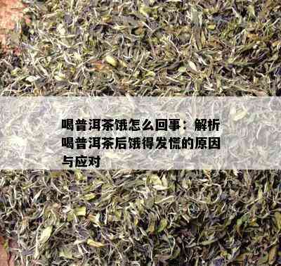 喝普洱茶饿怎么回事：解析喝普洱茶后饿得发慌的原因与应对