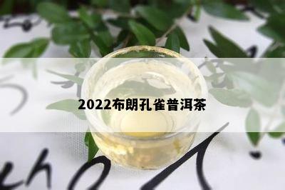 2022布朗孔雀普洱茶