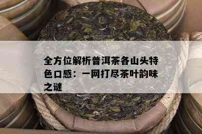 全方位解析普洱茶各山头特色口感：一网打尽茶叶韵味之谜