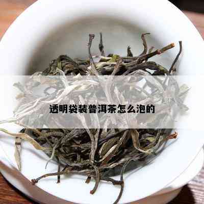 透明袋装普洱茶怎么泡的