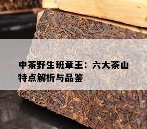 中茶野生班章王：六大茶山特点解析与品鉴