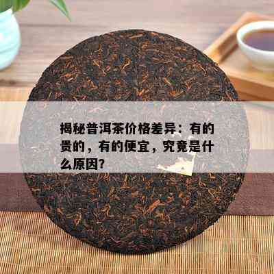 揭秘普洱茶价格差异：有的贵的，有的便宜，究竟是什么原因？