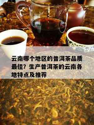 云南哪个地区的普洱茶品质更佳？生产普洱茶的云南各地特点及推荐