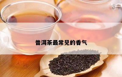 普洱茶最常见的香气