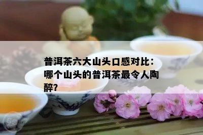 普洱茶六大山头口感对比：哪个山头的普洱茶最令人陶醉？