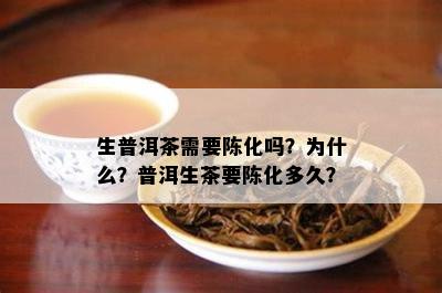 生普洱茶需要陈化吗？为什么？普洱生茶要陈化多久？