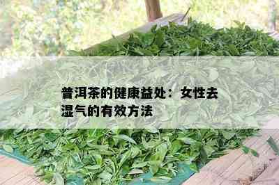 普洱茶的健康益处：女性去湿气的有效方法