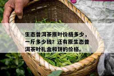 生态普洱茶原叶价格多少，一斤多少钱？还有原生态普洱茶叶礼盒和饼的价格。