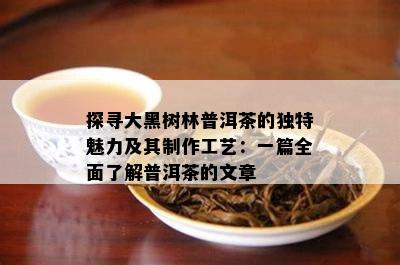 探寻大黑树林普洱茶的独特魅力及其制作工艺：一篇全面了解普洱茶的文章