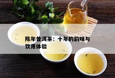 陈年普洱茶：十年的韵味与饮用体验