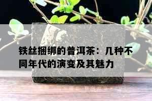 铁丝捆绑的普洱茶：几种不同年代的演变及其魅力