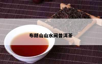 布朗山山水间普洱茶