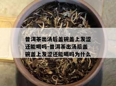 普洱茶出汤后盖碗盖上发涩还能喝吗-普洱茶出汤后盖碗盖上发涩还能喝吗为什么