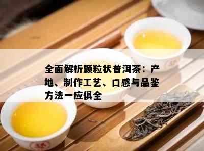 全面解析颗粒状普洱茶：产地、制作工艺、口感与品鉴方法一应俱全