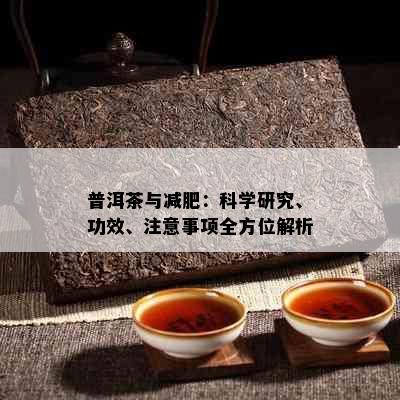 普洱茶与减肥：科学研究、功效、注意事项全方位解析