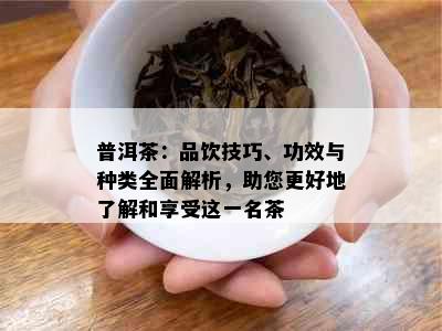 普洱茶：品饮技巧、功效与种类全面解析，助您更好地了解和享受这一名茶