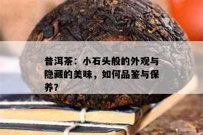 普洱茶：小石头般的外观与隐藏的美味，如何品鉴与保养？