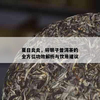 夏日炎炎，碎银子普洱茶的全方位功效解析与饮用建议